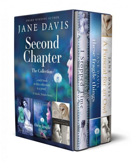 Jane Davis author reveals cover makeover for Second Chapter, The Collection, design by JD Designs